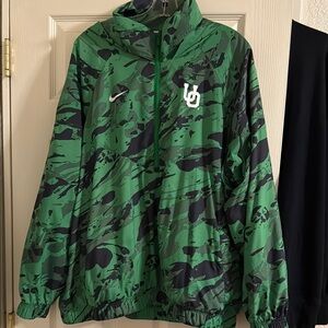 Green Camouflage Nike Jacket